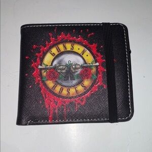 Guns N’ Roses Rock Band Wallet/New